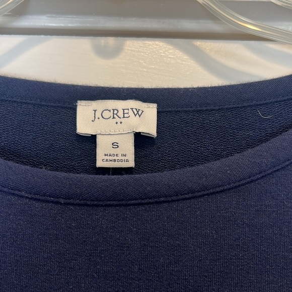 J.Crew Blue and Yellow Long Sleeve Blouse size small. - Picture 4 of 5